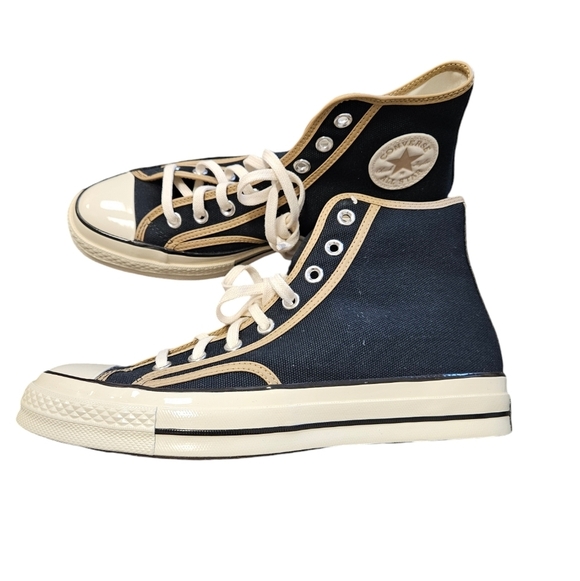 Converse Chuck 70 Hi Workwear Black Nomad Khaki Sneakers NEW - Picture 7 of 7